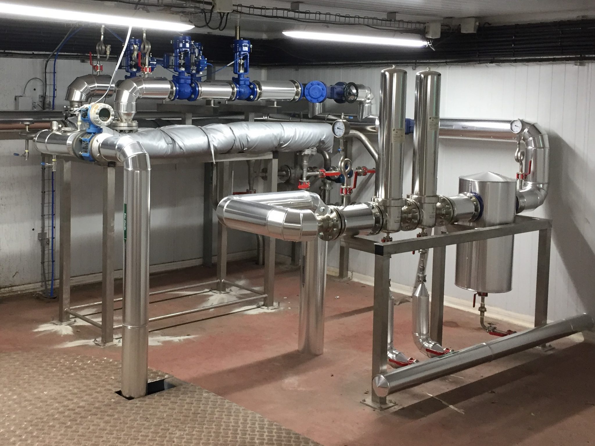 Chaufferie Vapeur Arrea, tuyauterie industrielle en Bretagne — free download